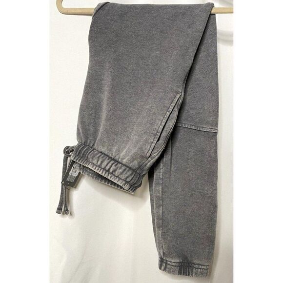 Primark Gray Regular Fit Joggers Sz 2 XS Drawstring Elastic Waist USA NEW - Picture 3 of 6